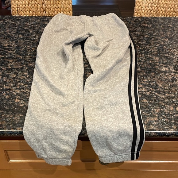 Adidas 3-stripe fleece lined joggers - Picture 7 of 11